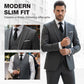 👔 JETZT 50 % RABATT! 🕴️ Slim-Fit Herren-Anzug, 3-teilig – Perfekte Passform, hochwertiger Stoff & ideal für formelle Anlässe 🤵