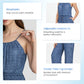 🌬️Ärmelloser Sommer-Jumpsuit für Damen mit Kordelzug in der Taille👗