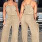 🌬️Ärmelloser Sommer-Jumpsuit für Damen mit Kordelzug in der Taille👗