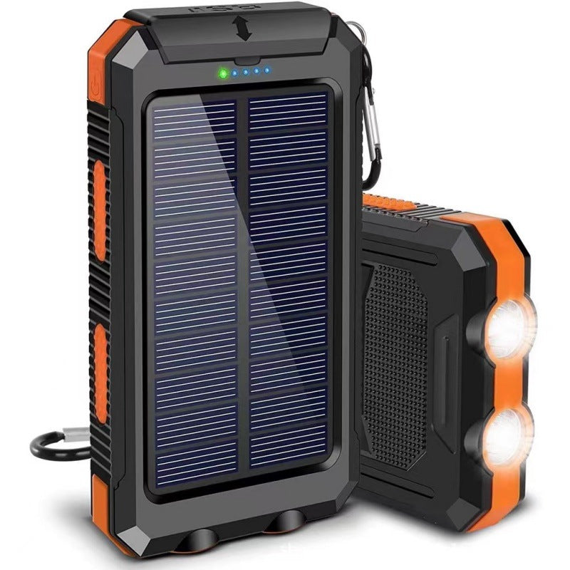 🔥🔥2026 Wasserdichte Powerbank mit ultralanger Akkulaufzeit🔥Zonne-energie Powerbank