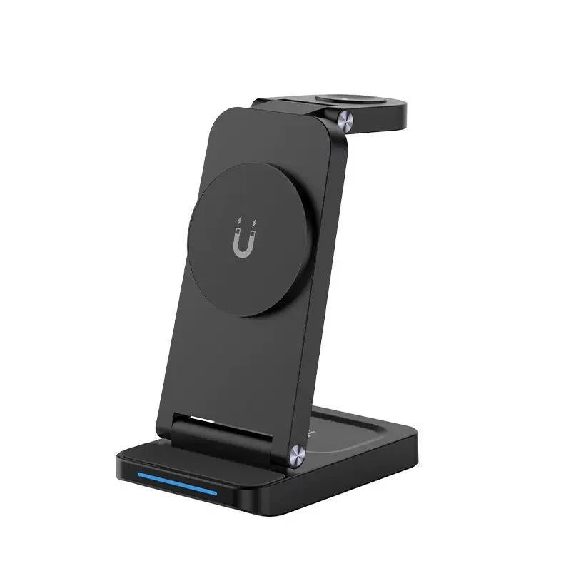 3-in-1 faltbare magnetische kabellose Ladestation