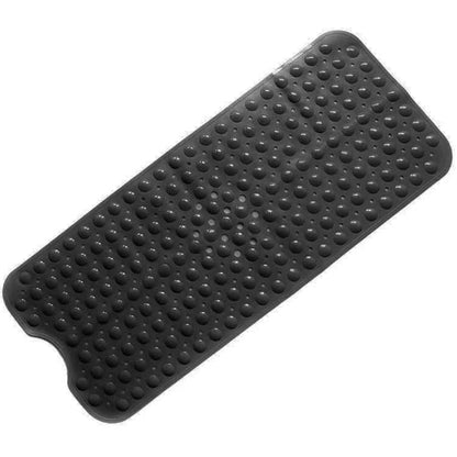 🛁ZENO Badematte 100x40cm | Anti-Rutsch Anti-Schimmel | 200 Saugnäpfe mit Abflusslöchern | Großer Gummi | Maschinenwaschbar & Langlebig✨