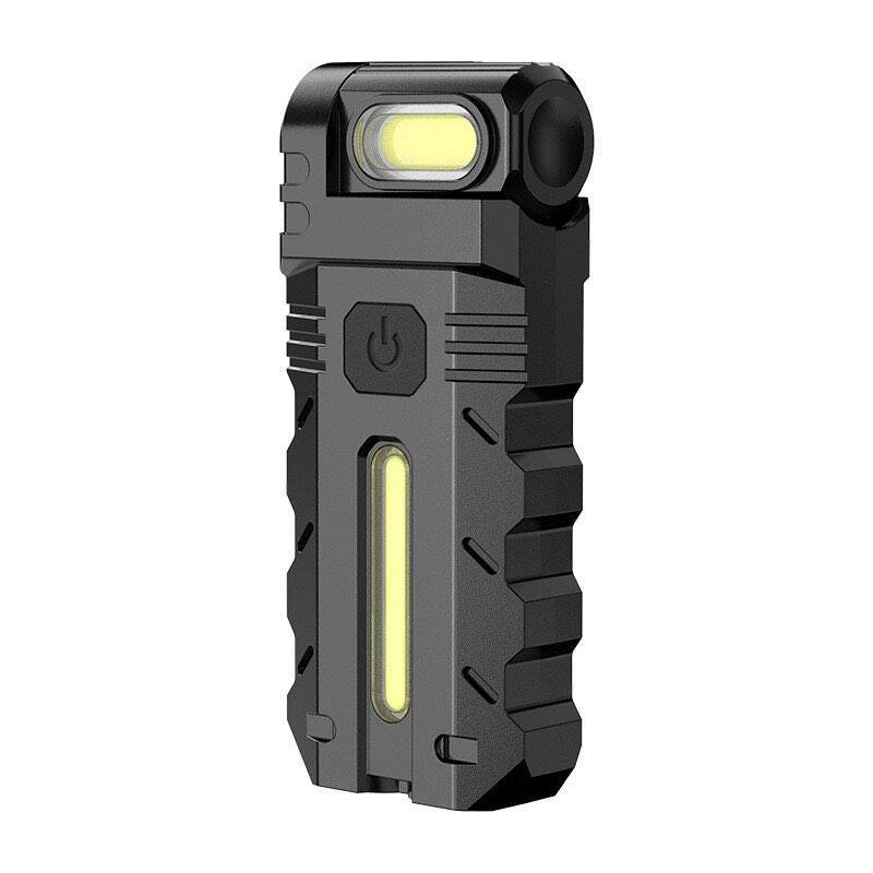 💎 50 % RABATT! 💎 180° drehbare LED-Arbeitsleuchte – Zweistrahler, Magnetfuß und USB-C-Ladeanschluss