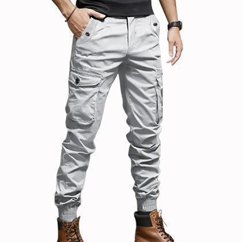 💎 -50% AUF CARGOHOSEN! 💎 Robuste Jogger für Herren: Mehrere Taschen & Bequeme Passform 👖🏞️