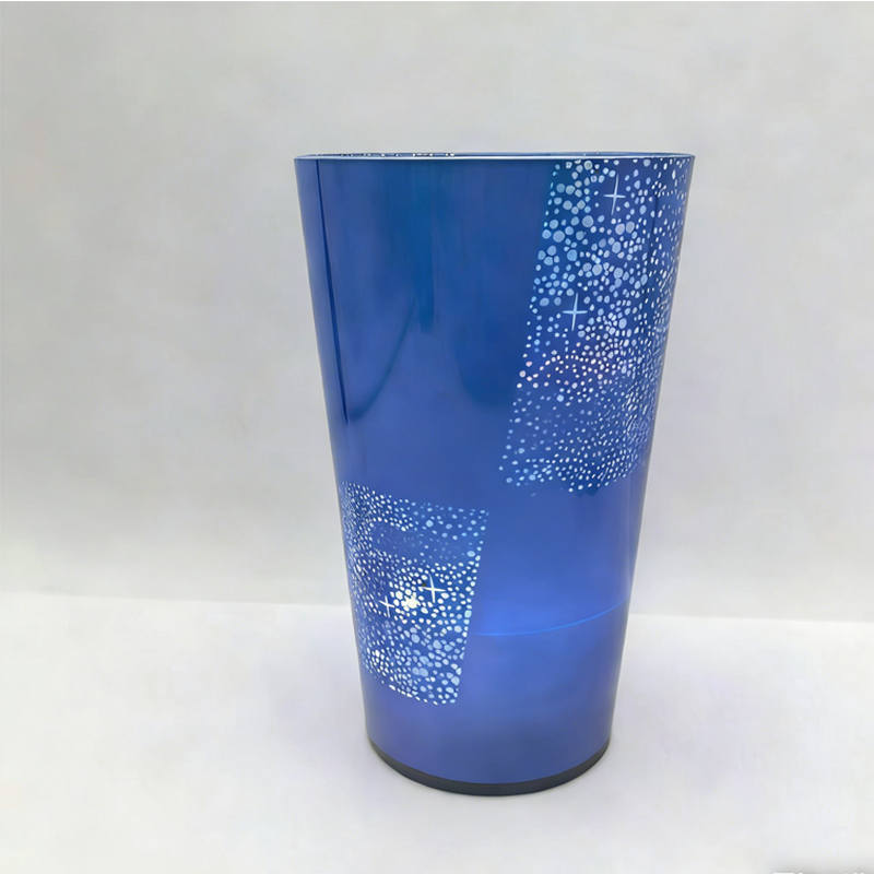 🥤Wasseraktivierter LED-Leuchtbecher mit Strohhalm – Für Partys, Bars & Veranstaltungen✨