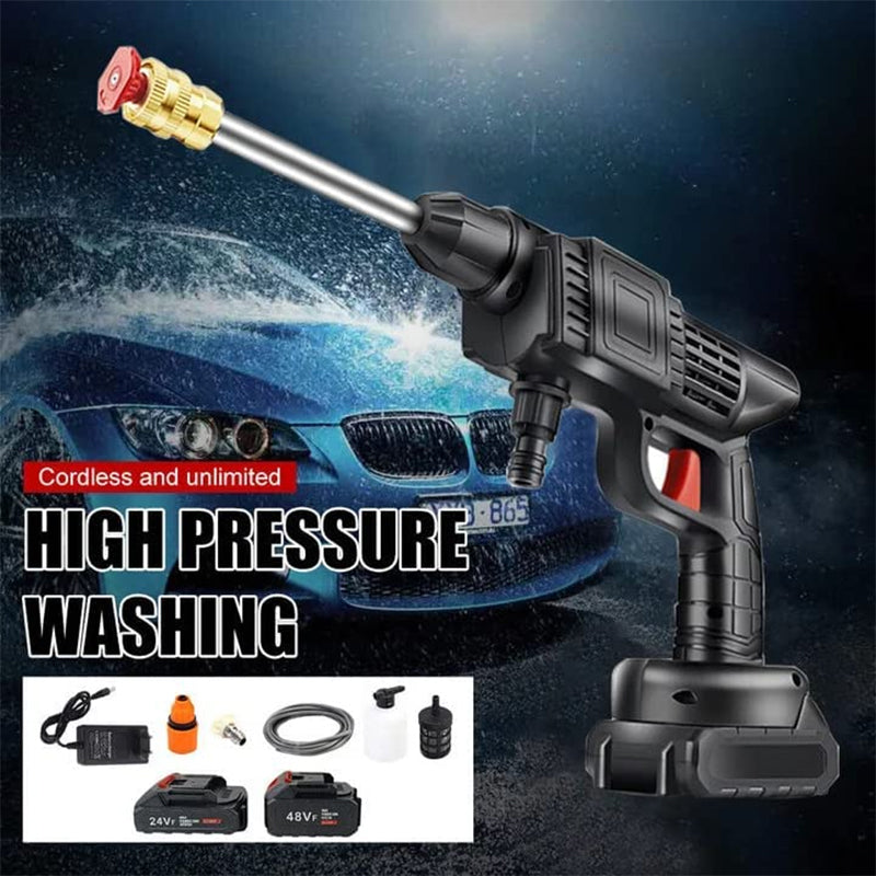 🚗Größe: Kabellose tragbare Hochdruck-Sprühwasserpistole ⚡