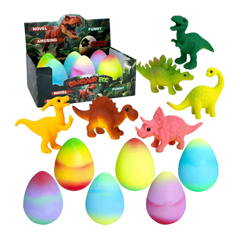 🐣🦄 Wachsende Oster-Überraschungs-Eier – Schlüpfende Tierfiguren im Wasser (Dino, Einhorn & mehr)