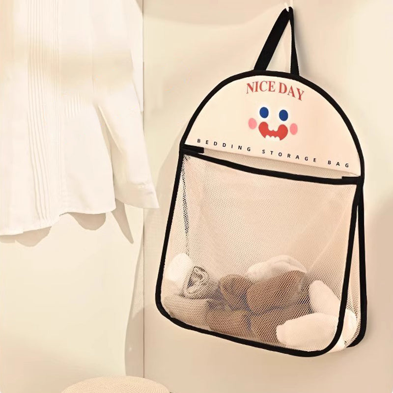 🎒Mehrzweck-Aufbewahrungstasche mit sichtbarem Netz zum Aufhängen
