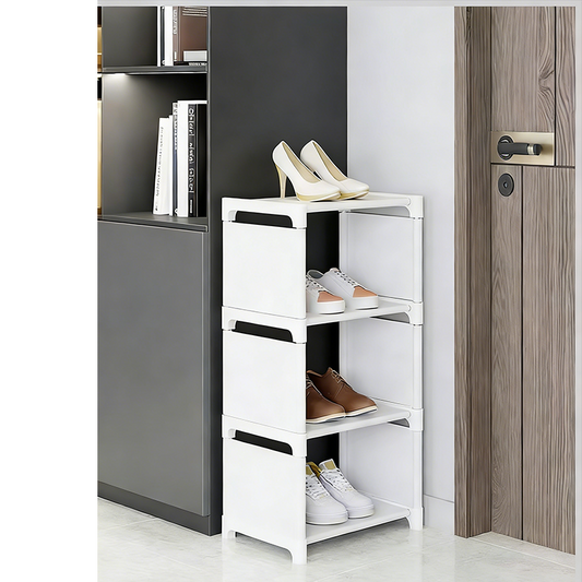 👟 Einfach zu montierender Schuhregal – Platzsparender Schuhständer für Flur, Schlafzimmer & Studentenwohnheim – Stabil & Robust