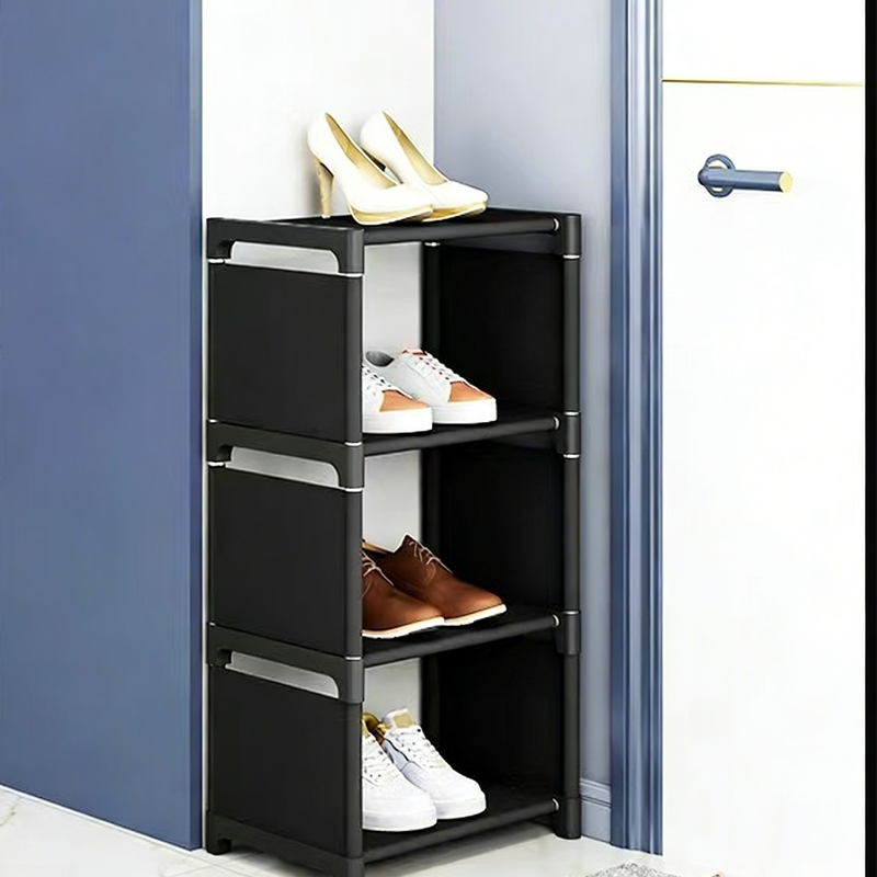 👟 Einfach zu montierender Schuhregal – Platzsparender Schuhständer für Flur, Schlafzimmer & Studentenwohnheim – Stabil & Robust