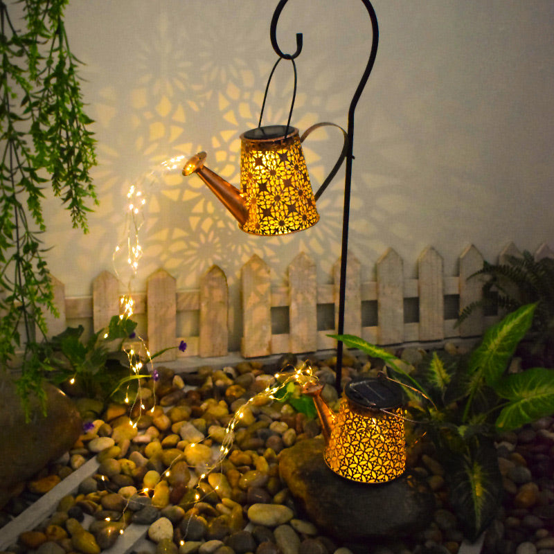 ⏳Letzter Tag 50% Rabatt⏳Solarbetriebene Wasserfall-Lichter