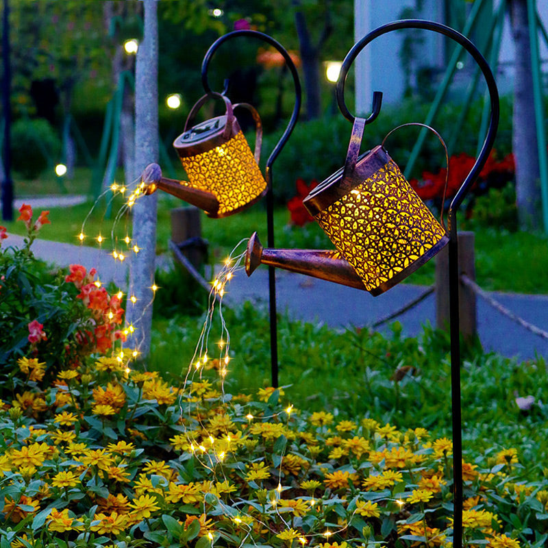⏳Letzter Tag 50% Rabatt⏳Solarbetriebene Wasserfall-Lichter