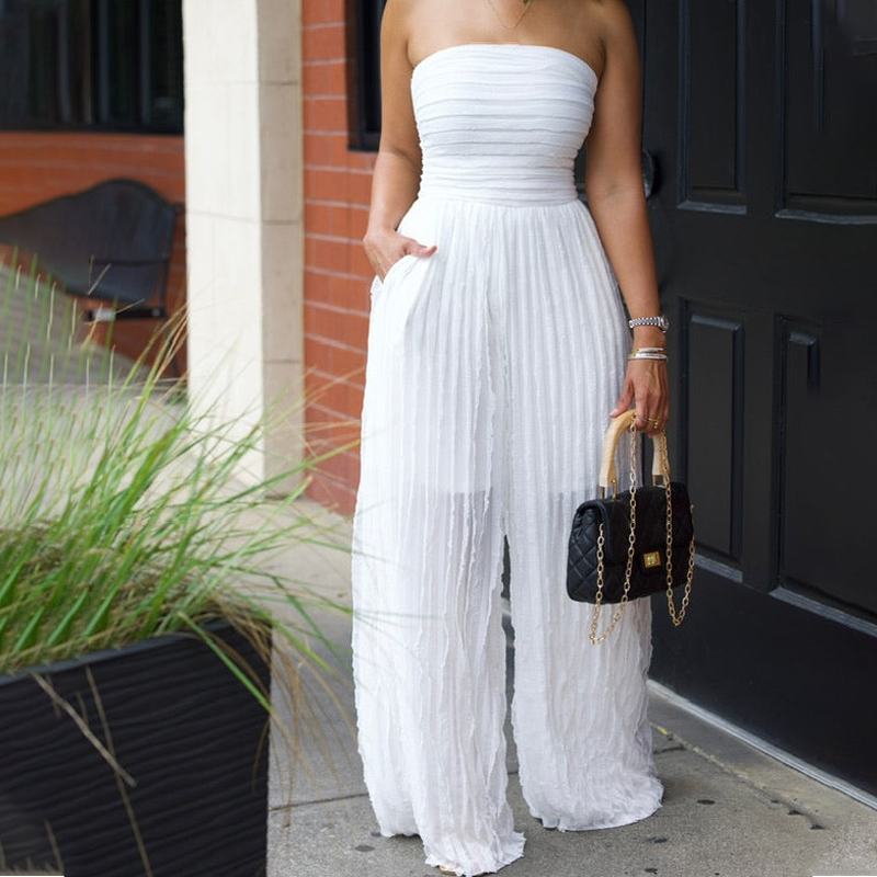 🥂 Frisch für 2026 | Trägerloser Statement-Jumpsuit | Der Hingucker auf jeder Party ✨【-50%】