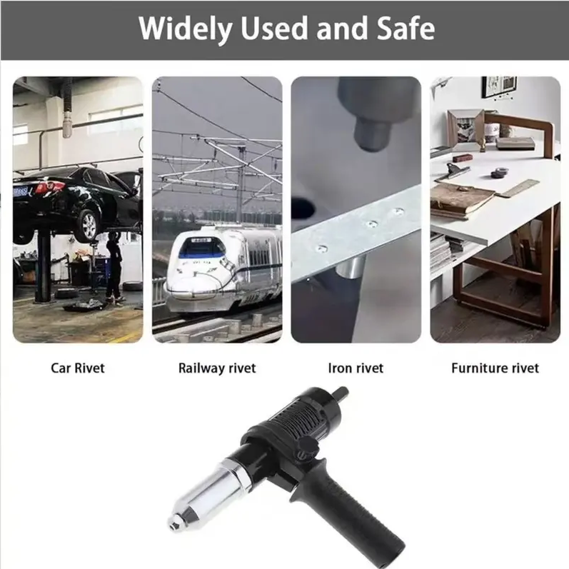 🔧🔩 50% RABATT! Adapterset für elektrische Nietpistole – Verschiedene Mundstückgrößen, robust & passgenau – Ideal für Kfz, Blech- & Metallbau ✨
