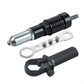 🔧🔩 50% RABATT! Adapterset für elektrische Nietpistole – Verschiedene Mundstückgrößen, robust & passgenau – Ideal für Kfz, Blech- & Metallbau ✨