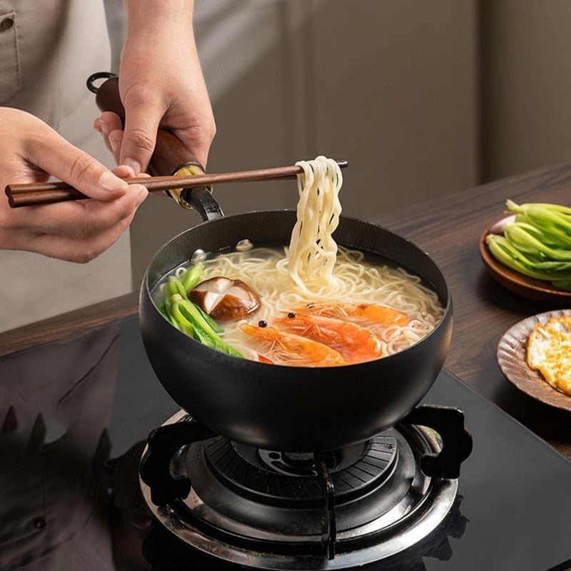 🍳 60% RABATT! 🔥 Alteisen Wok – Gusseisen mit Deckel für Braten & Kochen ✨