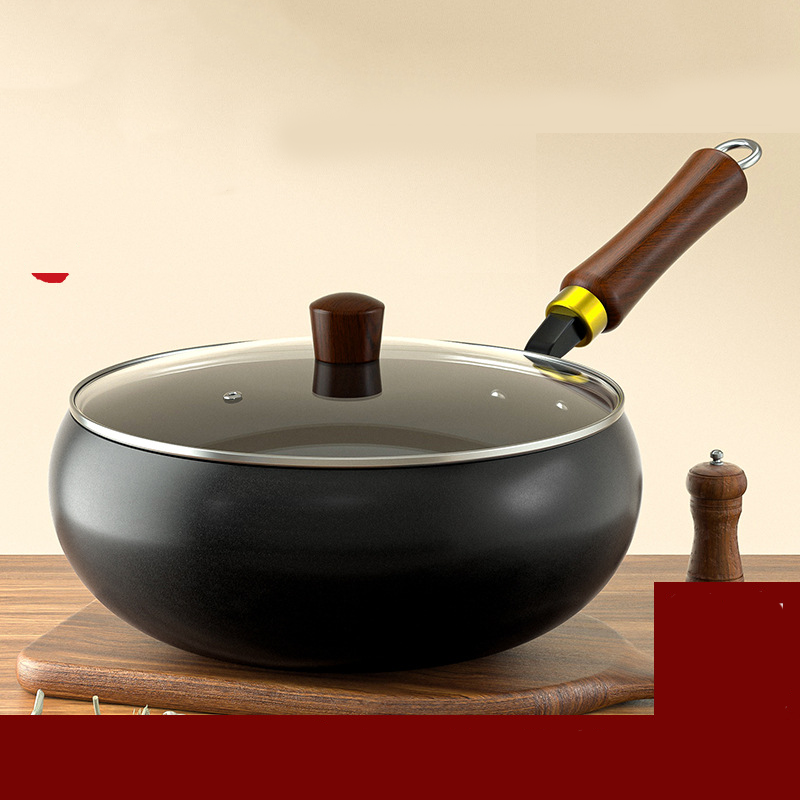 🍳 60% RABATT! 🔥 Alteisen Wok – Gusseisen mit Deckel für Braten & Kochen ✨