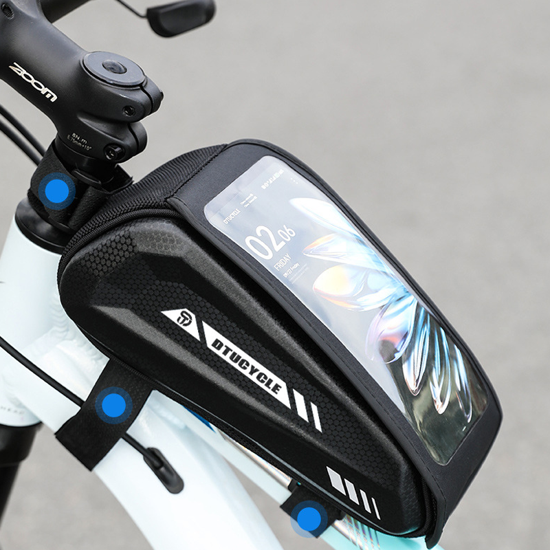 Wasserabweisende Fahrradtasche mit großem Fassungsvermögen