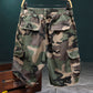 🩳 50% RABATT! 🔥 Men's Studded Camo Cargo Shorts – Strapazierfähig, viele Taschen & robustes Camouflage-Design – ideal für Outdoor und Alltag 🌿