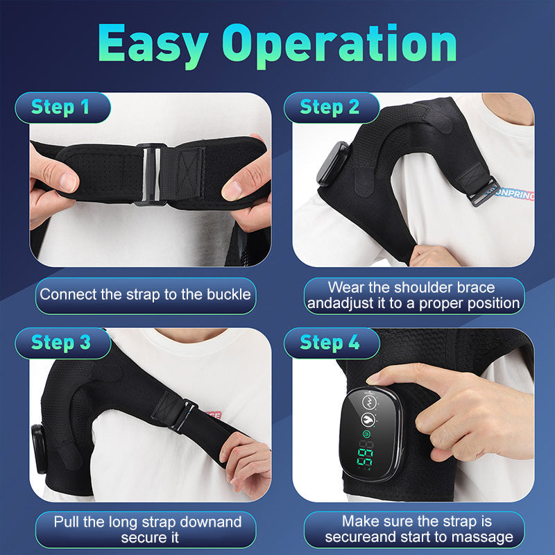 ✨🔥Erwärmbare Schulterbandage mit Vibration für Damen und Herren