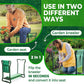 Klappbarer Gartenhocker zum Sitzen und Knien