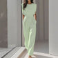 ✨🔥Solid Color Wide-Legged Jumpsuit for Women