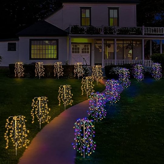 ☀️Solarbeleuchtung für Den Außenbereich – Wunderschöne Garten- & Wegambiance, Automatisches Ein/Aus & Wetterfest 🏡