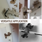 🔧 Edelstahl-Scharnier-Reparaturplatte für Schranktüren