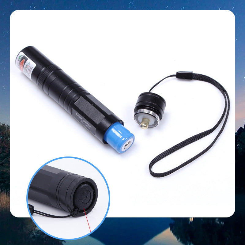 Hochleistungs-Laserpointer-Taschenlampe
