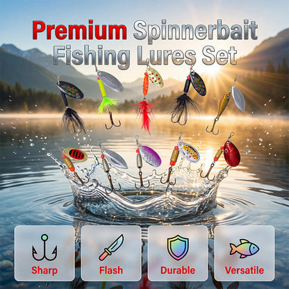 Metal Spinnerbait Fishing Lure