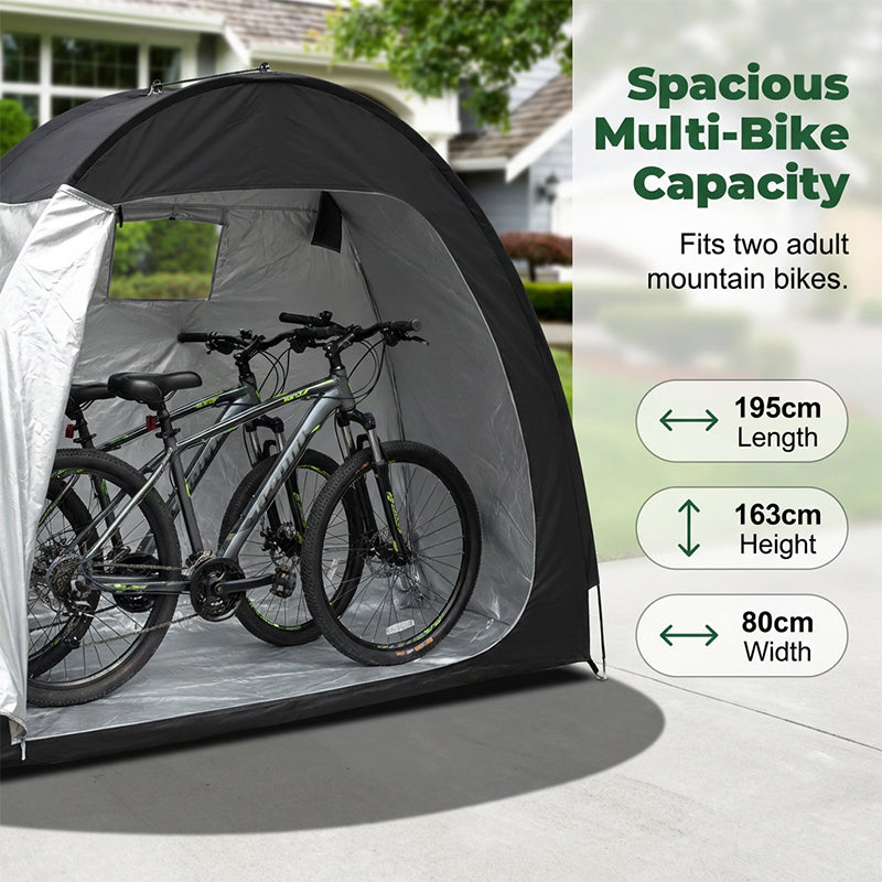 Fahrrad-Zelt & Schutzhülle für Mountainbikes – wetterfest, kompakt & schnell aufgebaut – ideal für Reisen, Camping & Garage🚲⛺