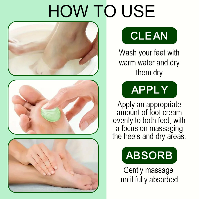 ✨💝Beruhigende Fußcreme mit Aloe Vera & Teebaumöl