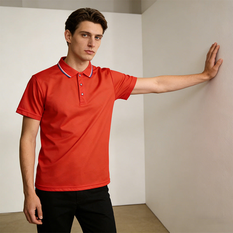 👔 LIMITIERTES ANGEBOT: 50% RABATT! ⛳ Golf-Freizeit-Set für Herren – Atmungsaktive Kurzarmhemden mit Kragen 🎯