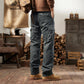 👖50% Rabatt! ⚡ Herren-Taktik-Arbeitshosen – gerade geschnitten, atmungsaktives hochwertiges Baumwollmaterial, praktische Taschen 🎒