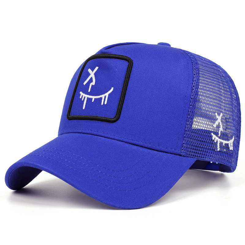 🔥Solange der Vorrat reicht 50 % Rabatt!🎉Unisex-Baseballkappe im Streetstyle mit Smiley-Motiv