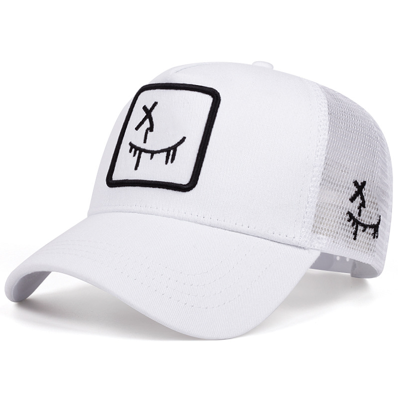 🔥Solange der Vorrat reicht 50 % Rabatt!🎉Unisex-Baseballkappe im Streetstyle mit Smiley-Motiv