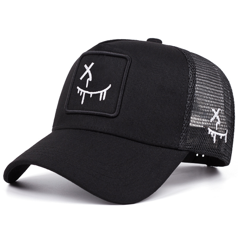 🔥Solange der Vorrat reicht 50 % Rabatt!🎉Unisex-Baseballkappe im Streetstyle mit Smiley-Motiv