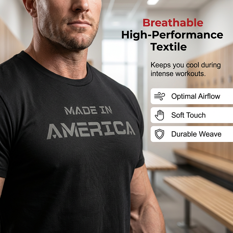 👕 50% RABATT! 🏃‍♂️ Herren Rundhals-T-Shirt Athletic Fit – Atmungsaktiv, Feuchtigkeitsableitung, Premium Stoff 🍂