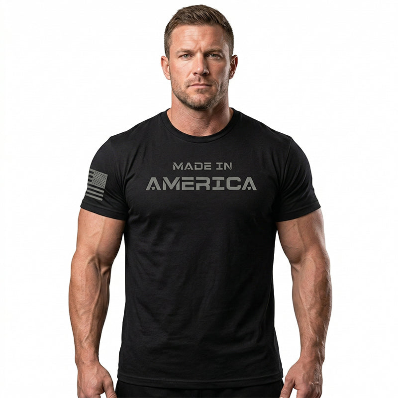 👕 50% RABATT! 🏃‍♂️ Herren Rundhals-T-Shirt Athletic Fit – Atmungsaktiv, Feuchtigkeitsableitung, Premium Stoff 🍂