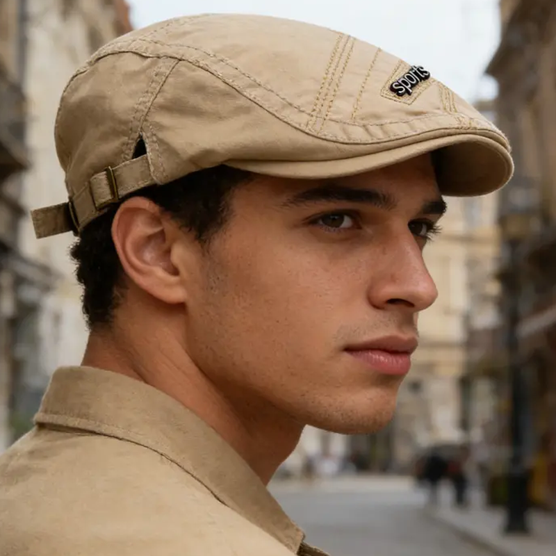 🧢 LIMITIERTES 2026-ANGEBOT: 54% RABATT! 🍂 Klassische Schiebermütze (Ivy-Cap) für alle Jahreszeiten – Atmungsaktiv, Mit Seitlicher Schnalle & Zeitloses Design ☀️