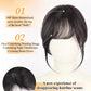 Seamless Clip-on French Bangs Wig