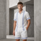 👕 50% RABATT!  2026 Herren-Set aus Kurzarmhemd & Shorts mit Blumenmuster – Leichter Stoff, Lässiger Schnitt & Perfekt Für Warme Sommertage ☀️