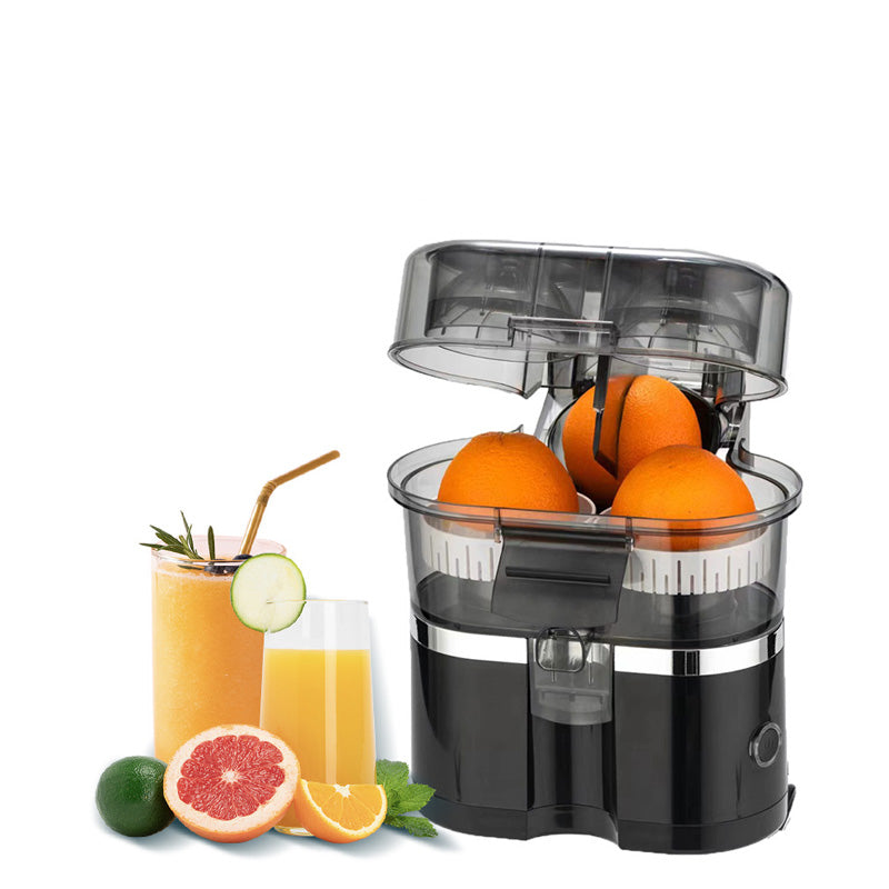 🍹🔥 50% RABATT ⏰ Automatische Zitruspresse mit zwei Ausläufen – frischer Saft in Sekunden 🍊✨