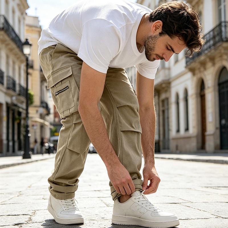 Taktische Cargohose für Herren mit mehreren Taschen