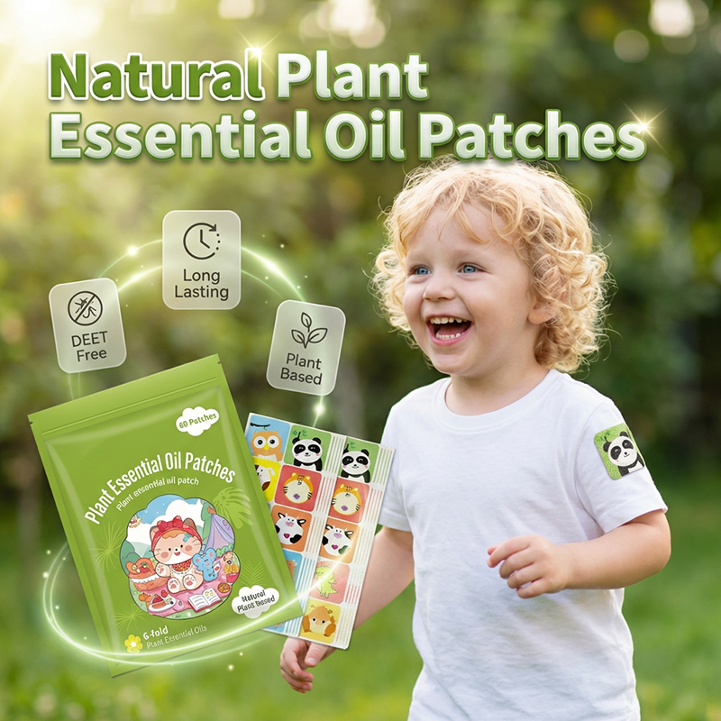 Mückenabwehr-Aufkleber mit ätherischen Ölen – für Babys & Kinder – praktisch & sicher🦟🌿