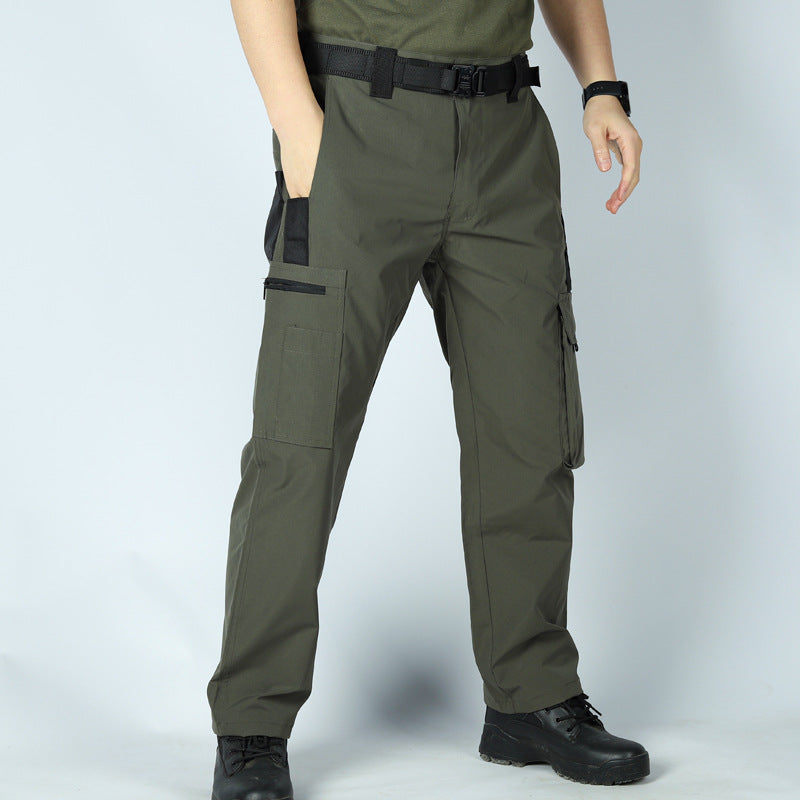 📢📢50% OFF !! ⏰Men's Solid Color Breathable Long Cargo Pants
