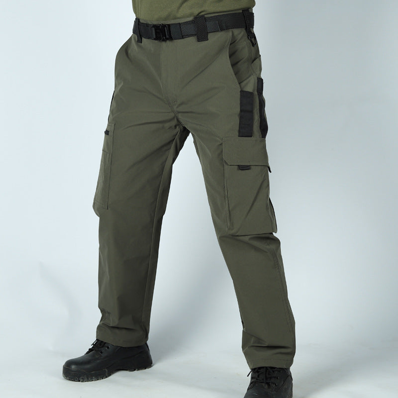 📢📢50% OFF !! ⏰Men's Solid Color Breathable Long Cargo Pants