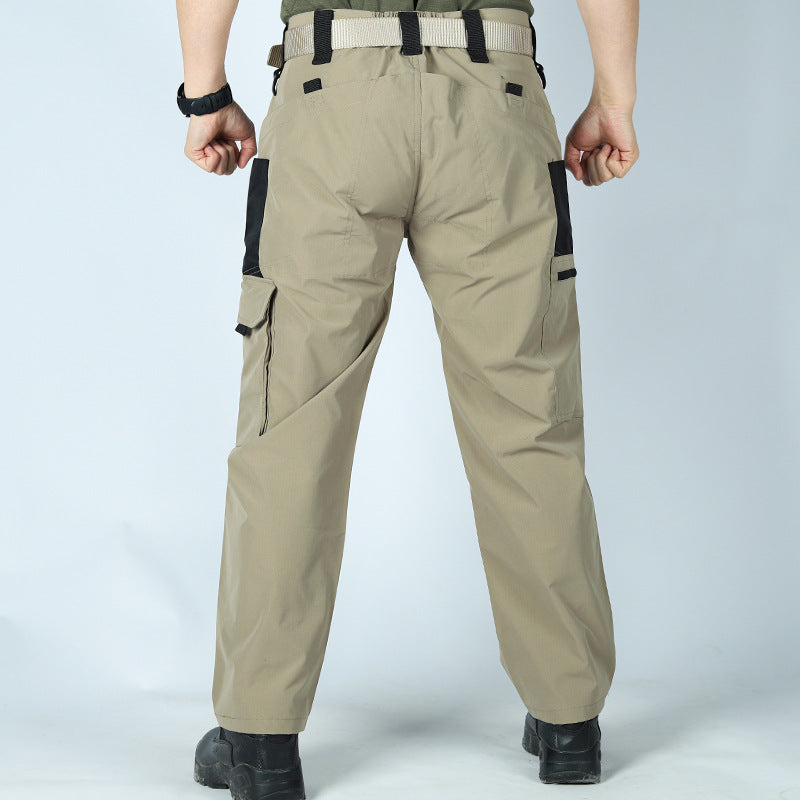 📢📢50% OFF !! ⏰Men's Solid Color Breathable Long Cargo Pants