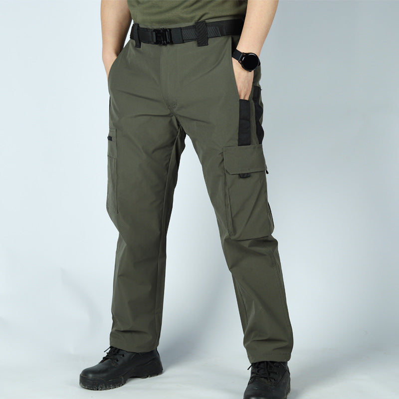 📢📢50% OFF !! ⏰Men's Solid Color Breathable Long Cargo Pants