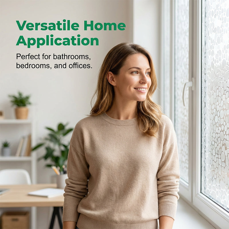 3D-Fensterfolie mit Saugkraft (ohne Kleber)